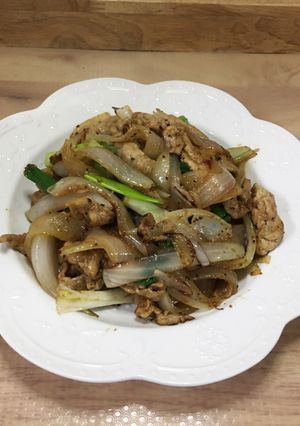黑胡椒豬肉片 的食譜成品照片