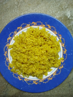 Una foto de Arroz integral al curry