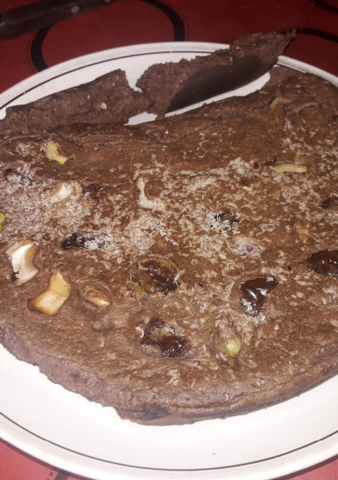 Una foto de Panqueque fitness, tortilla de avena healty pancakes gluten free