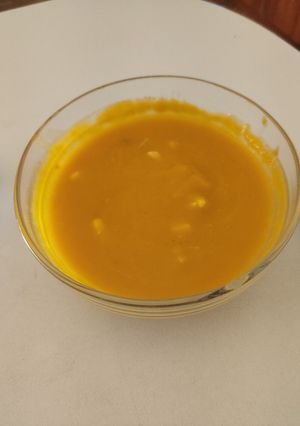 Una foto de Crema de calabaza Thermomix TM5
