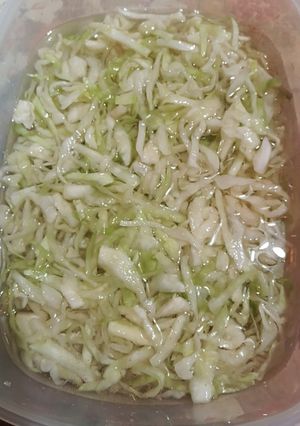 Egyszerű káposztasaláta recept recept fotója
