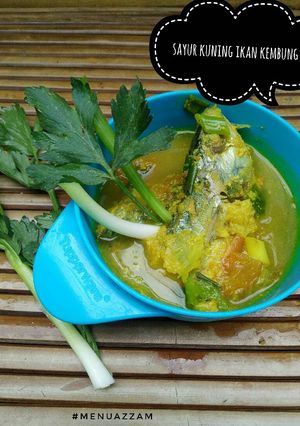 Foto resep Menu anak 1th+Sayur kuning ikan kembung