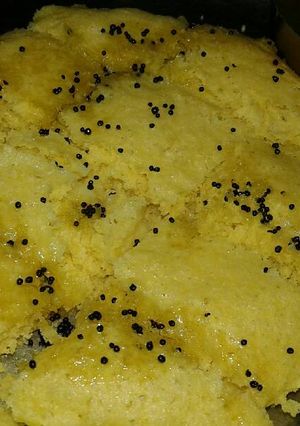 A picture of Khaman dhokla.