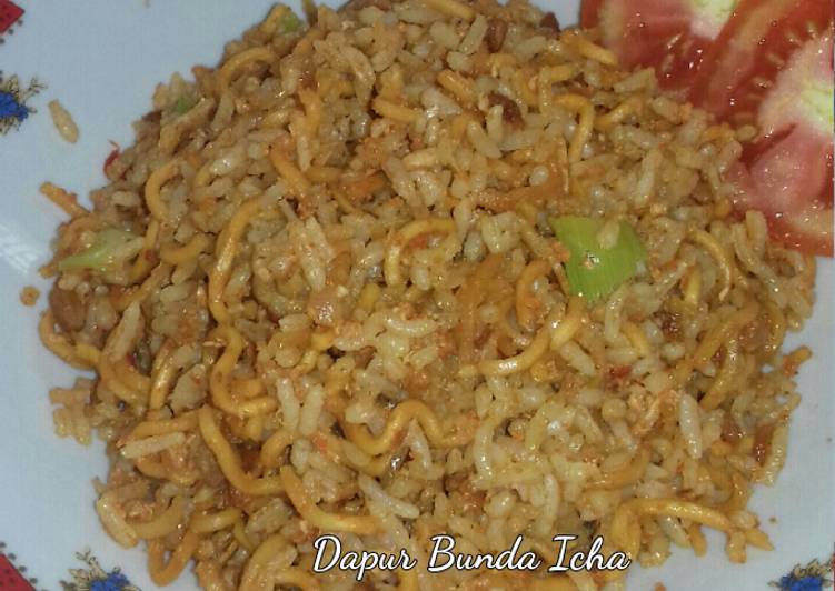 7Rahasia Membuat MieNas (Mie Nasi Goreng) yang Gurih