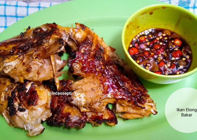Cara mudah memasak Ikan Etong Bakar (ayam-ayam) Lezat