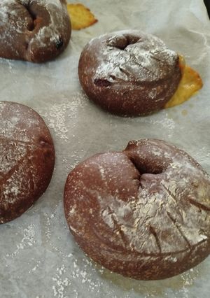 Foto resep Choco Cheese Bread (from discard sourdough)