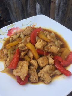 Foto resep Ayam Lada Hitam