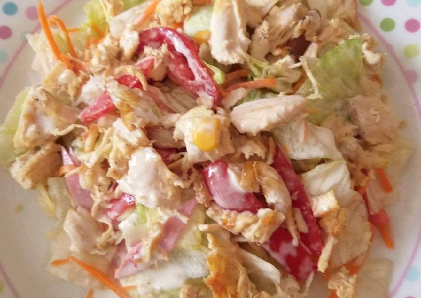 Ensalada deliciosa, ¡!¡