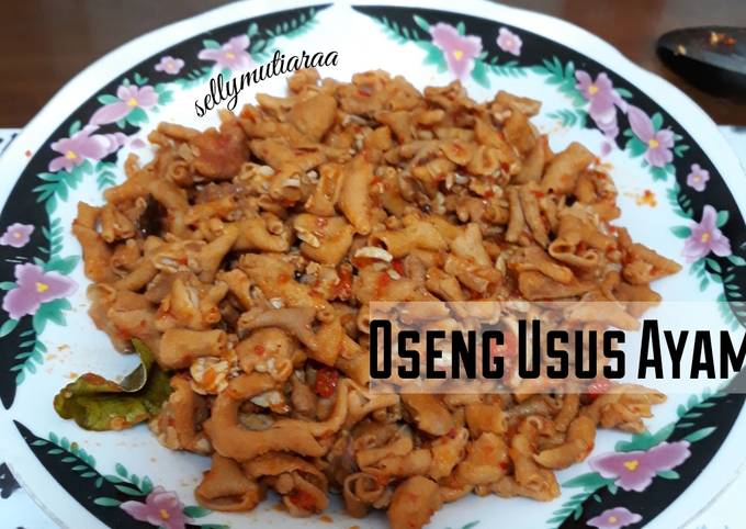 Resep Oseng usus ayam yang Lezat