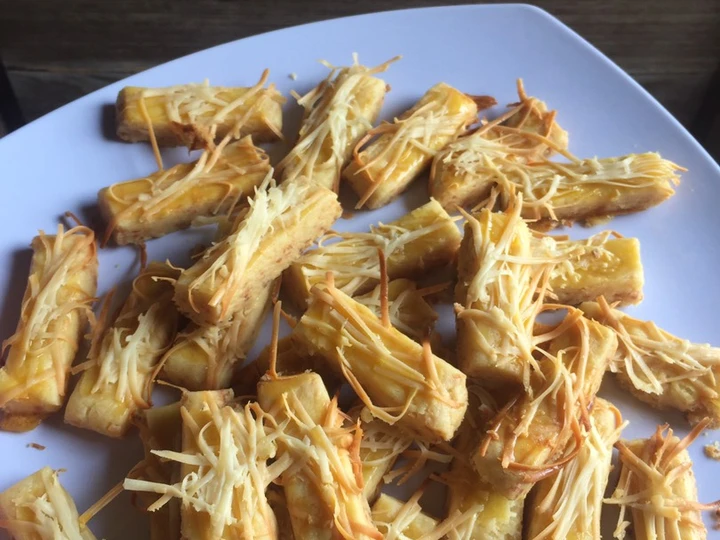 Langkah Mudah untuk Menyiapkan Resep Kastengel teflon tanpa susu tanpa telur simple endes takaran sendok yang  Bikin Ketagihan Anti Ribet, Sempurna