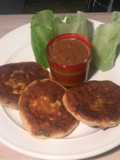 Fish cake with Cabbage wrapper and Satay sauce