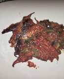 Pindang masak kecap kemangi