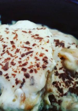 Une photo de Tiramisu à la crème de marron