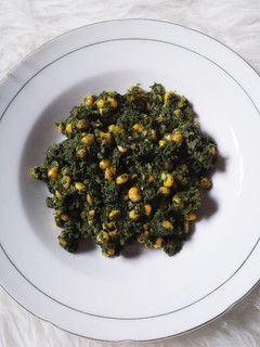 Foto resep Daun singkong tumbuk (daun gumbili / kunjuy tumbuk)