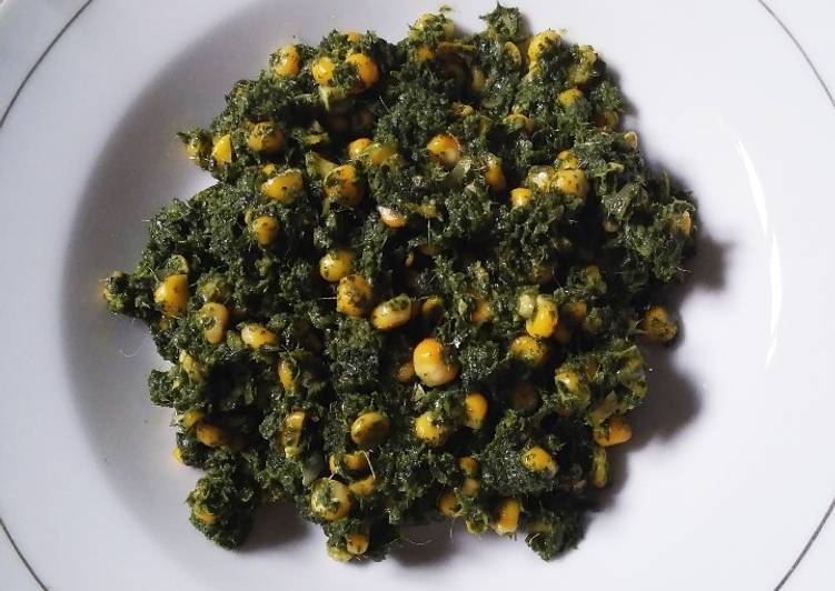 Resep Daun singkong tumbuk (daun gumbili / kunjuy tumbuk) yang Menggugah Selera