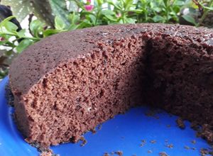 Una foto de Torta chocolate microondas