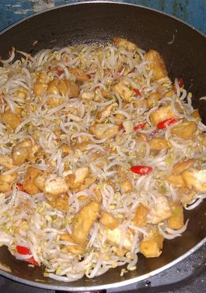 Foto resep Tumis toge tahu