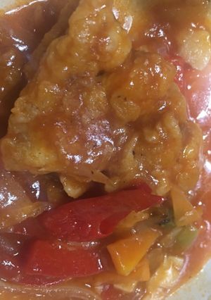 Foto resep Ayam asem manis