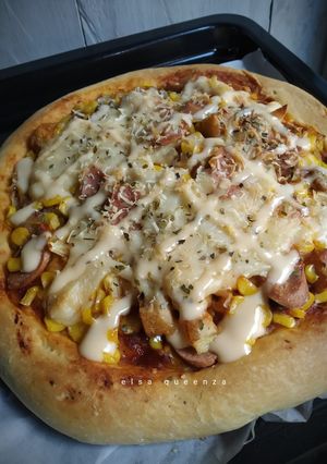 Foto resep Pizza homemade by momy queen