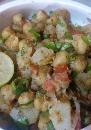 A picture of Chana chaat😊😊.