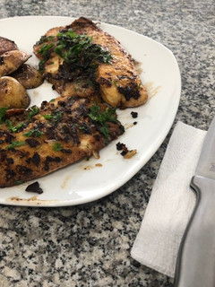 Una foto de Filete de Pescado a la Mantequilla