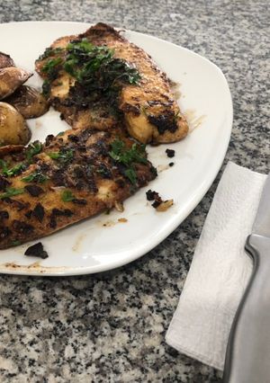 Una foto de Filete de Pescado a la Mantequilla