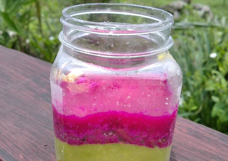 Snack mpasi 7m+ // alpukat naga biskuit