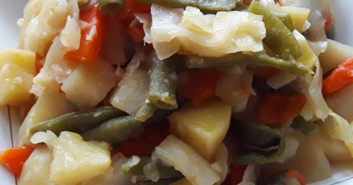 Как потушить овощи на сковороде рецепт