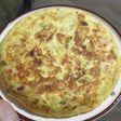 Tortilla de patatas con pimientos