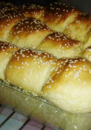 Foto resep Roti manis wijen
