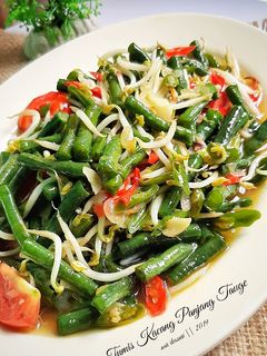 Foto resep 6. Tumis kacang panjang tauge