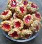 Easy Steps to Prepare Recipes Strawberry Thumbprint Cashew Peanut Cookies the So Delicious Can Pamper Your Tongue.