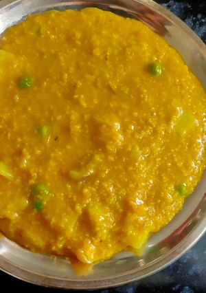 A picture of Masala oats.