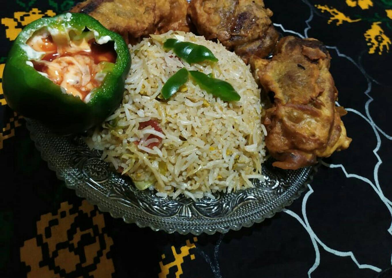 Vegetable Fried Rice #cookpadapp Rice competition
