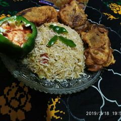 A picture of Vegetable Fried Rice #cookpadapp Rice competition.