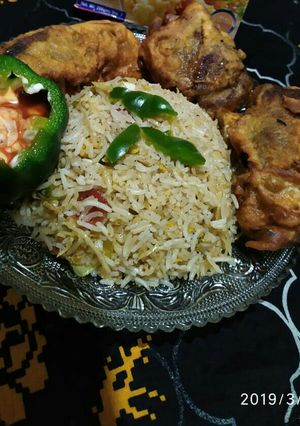 A picture of Vegetable Fried Rice #cookpadapp Rice competition.