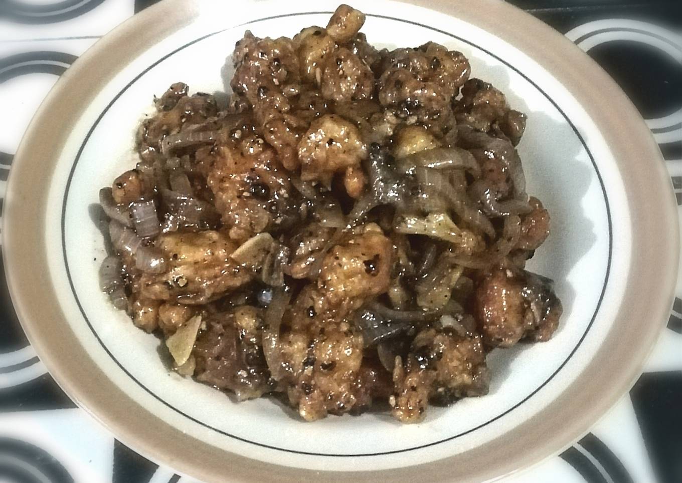 Ayam Krispi Lada Hitam