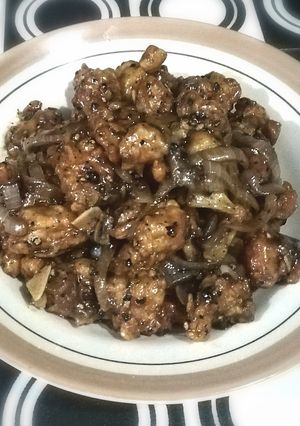 Foto resep Ayam Krispi Lada Hitam