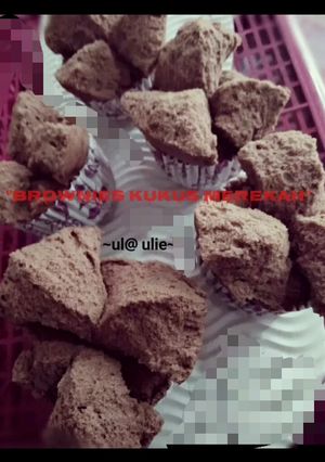 Foto resep Brownies kukus merekah