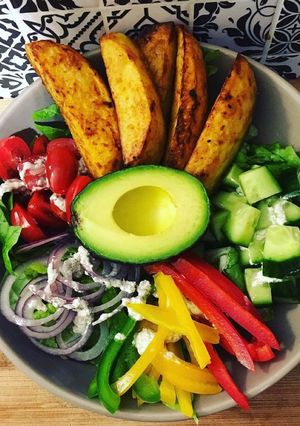 Une photo de Salade composée
