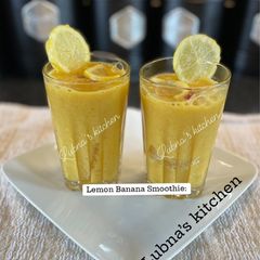 A picture of Lemon Banana Smoothie:.