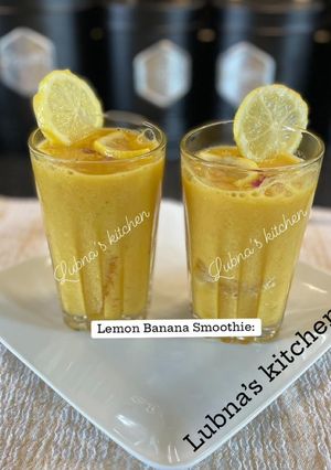 A picture of Lemon Banana Smoothie:.