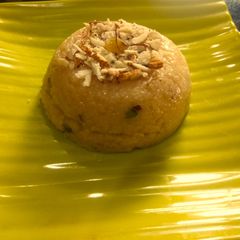 Kesariya halwa A picture of Kesariya halwa.