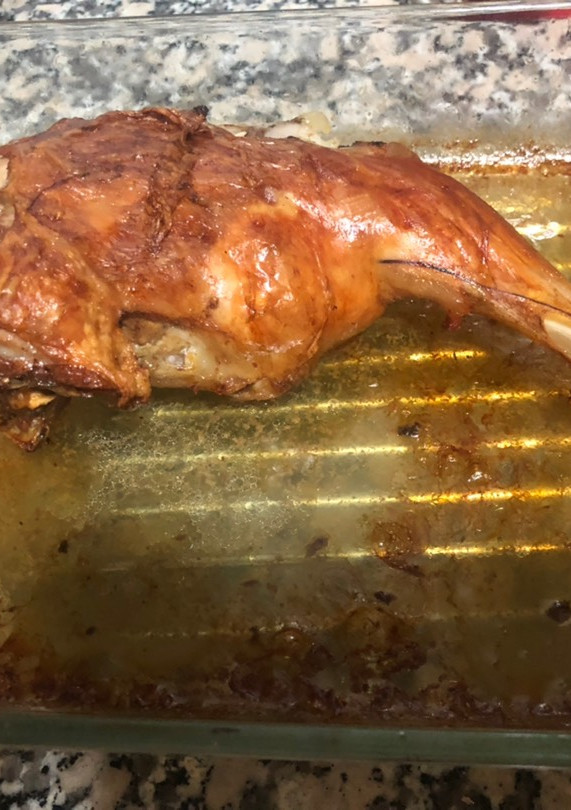 Una foto de Lechazo asado