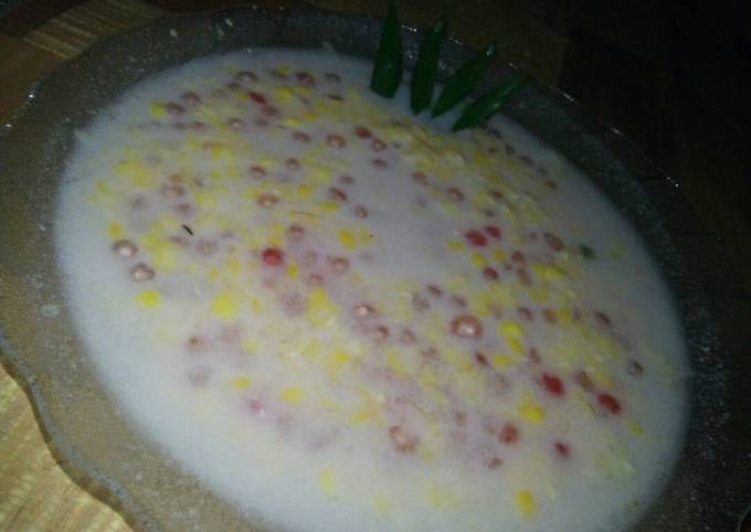 Resepi Bubur Jagung Tanpa Gula Melaka