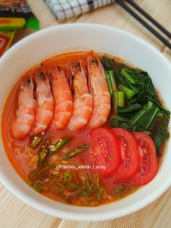 Foto resep Mie Instan Kuah Pedas