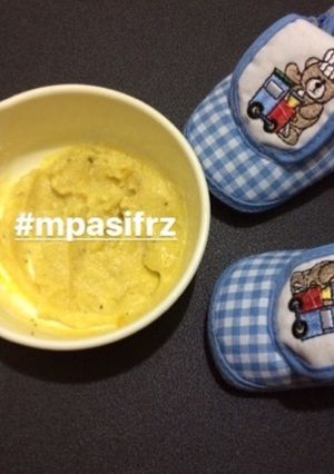 Foto resep Mpasi Bayi Labu, kentang dan telur ayam kampung