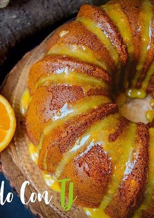 Foto principal de 🍊Bundt cake de naranja y queso🧀