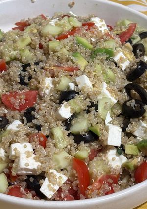 Una foto de Ensalada de quinoa