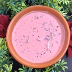 Beetroot Raita- Summer Special A picture of Beetroot Raita- Summer Special.